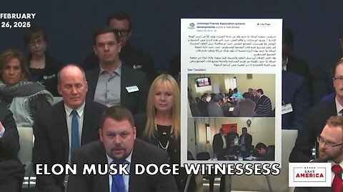 Elon Musk DOGE witness on USAID