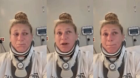 Kayla Harrison in Tears After Pulling Out From UFC 324