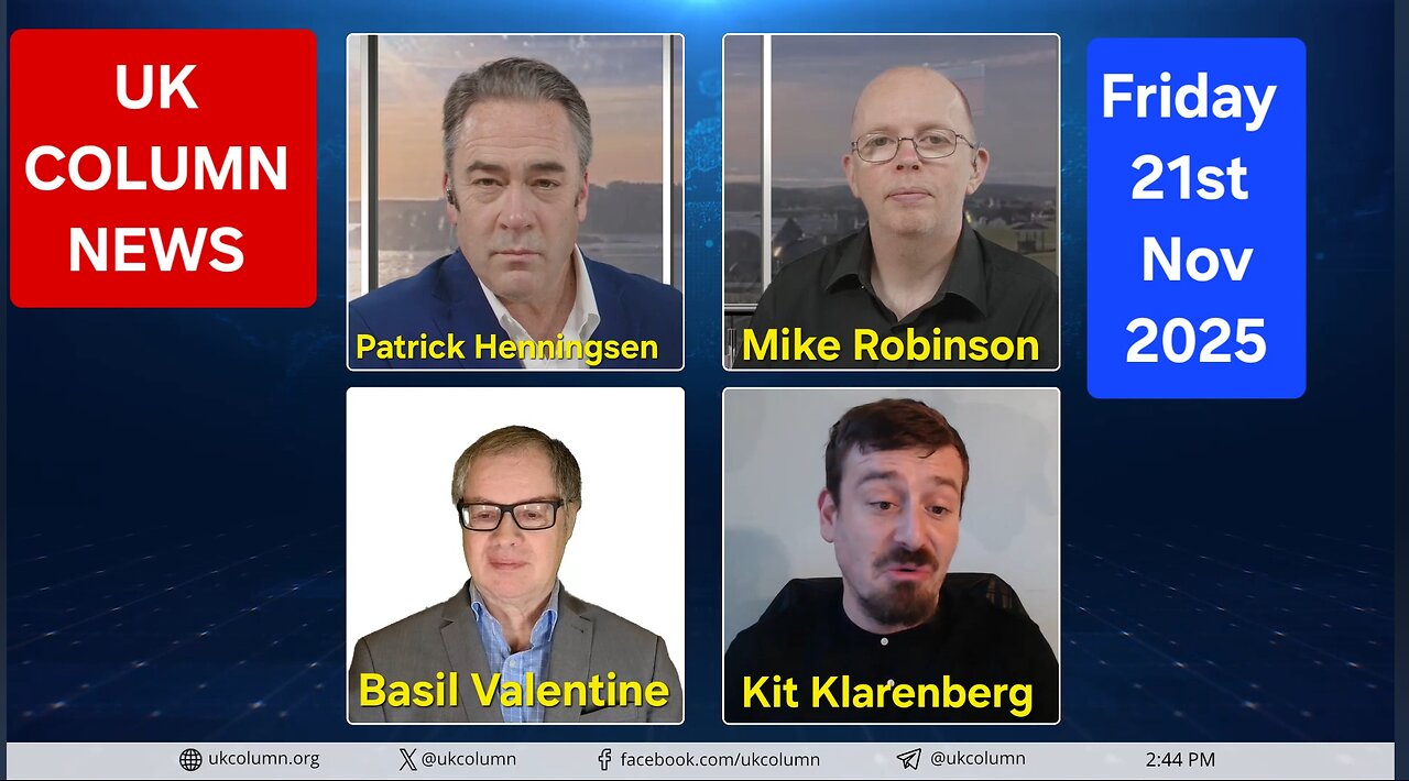 UK COLUMN NEWS - Friday 21st November 2025.