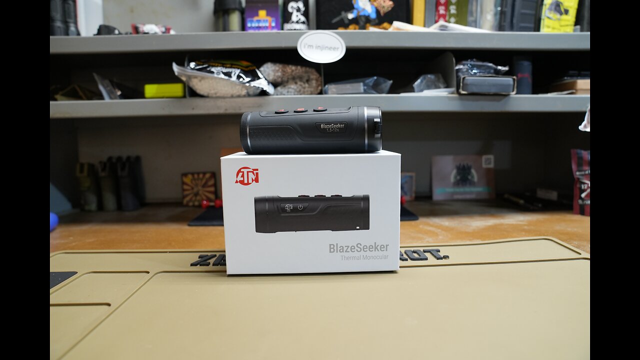 ATN BlazeSeeker 210 - First Time Thermal users look at Thermal