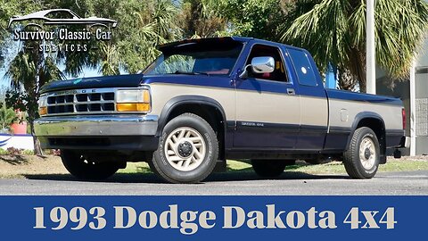 Clean Restored 1993 Dodge Dakota LE! Fresh Paint, Extended Cab, & Recent Service!