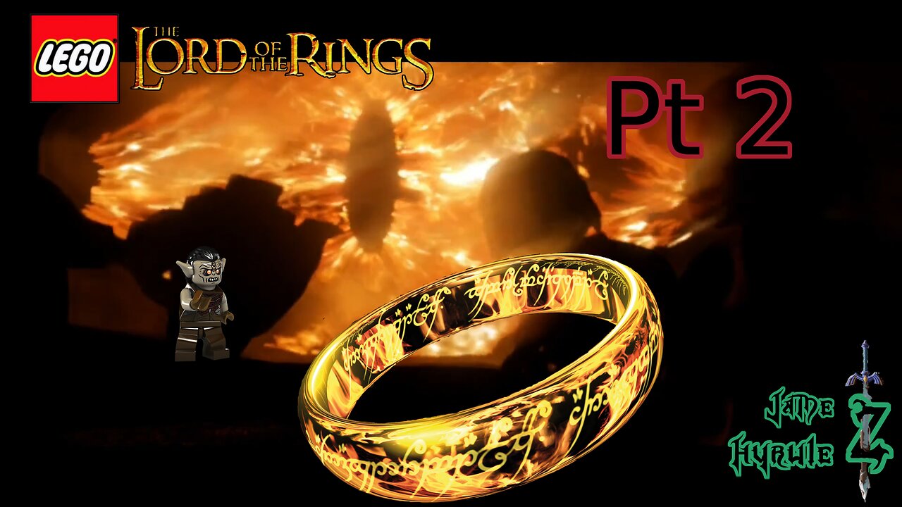 Lego lord of the rings pt 2 (1080p) (voice)