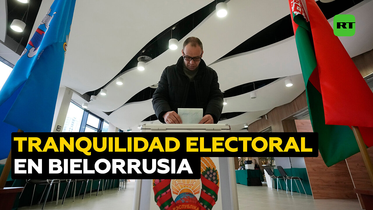 Bielorrusia se prepara para la jornada presencial de las presidenciales