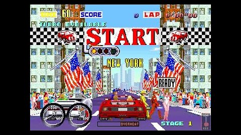 MAME ARCADE EMULATOR TURBO OUTRUN ON ASUS G750JS LAPTOP DRIVE YOUR FERRARI 🏎️ ALL OVER 🇺🇸🦅 & ➕ 🏁🏁🏁😁
