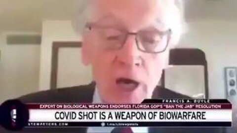 Covid vaccine is a bioweapon