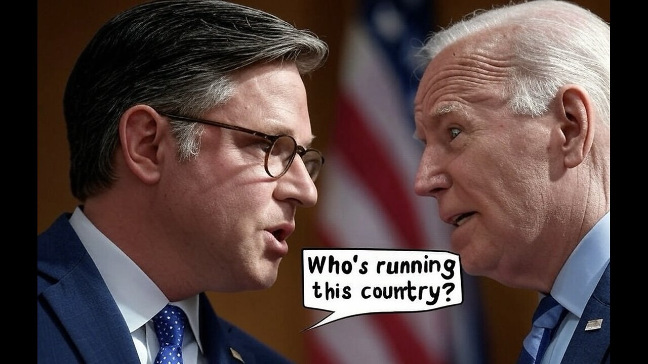 *Mike Johnson Ask “Who Is Running The Country”*