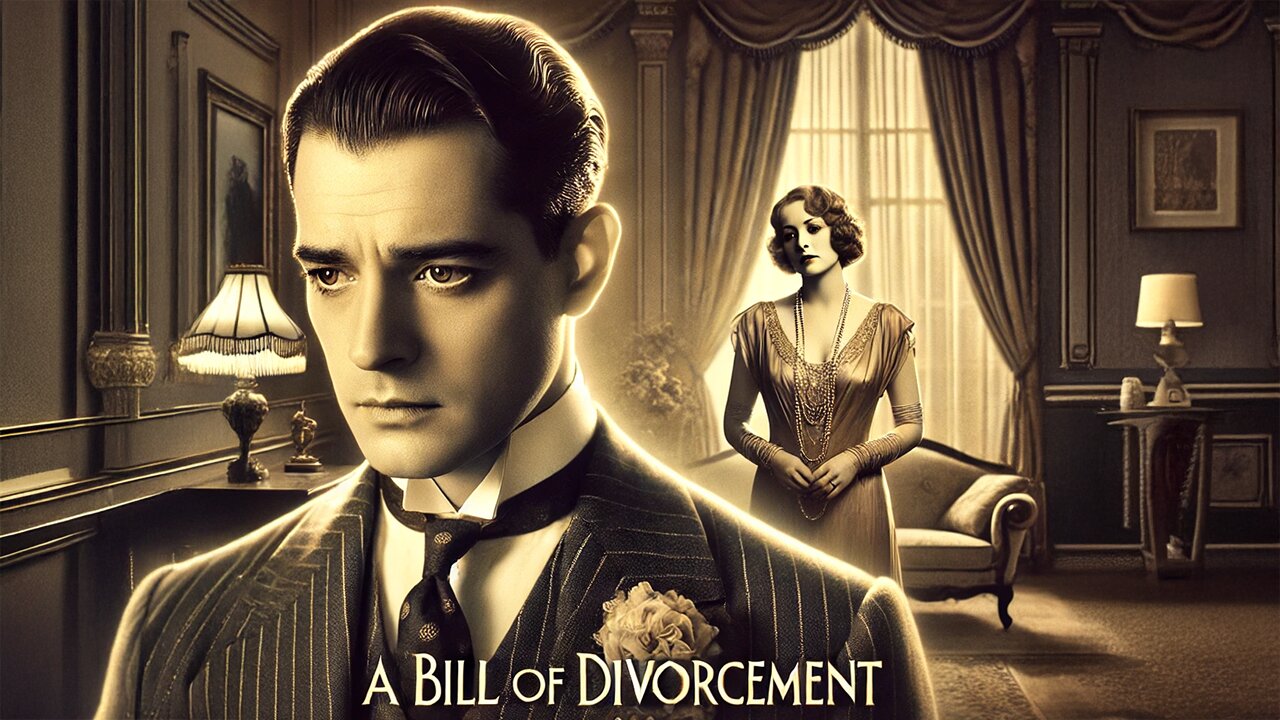 A Bill of Divorcement (1932) Full Movie | Colorized