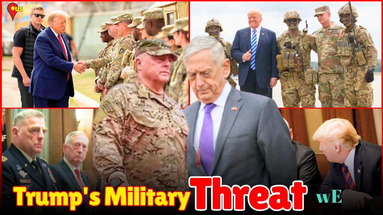 President Donald Trump's Military Plans for 'Enemy Within' Raise Alarm Among Top General - WorldEye