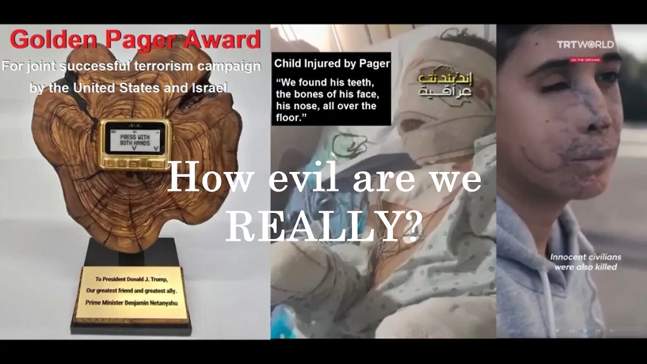 How evil are WE