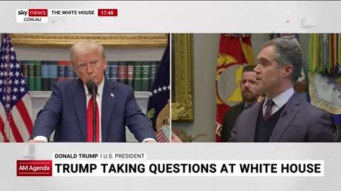 Trump shuts down disrespectful journalist during press conference