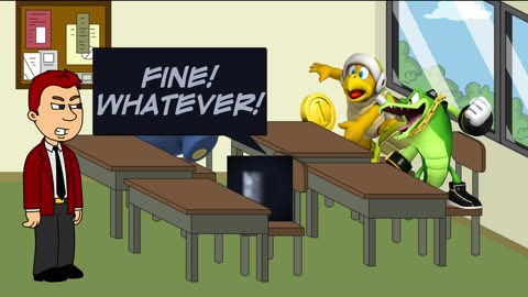 Waxing Half Refuses to do His Essay/Grounded