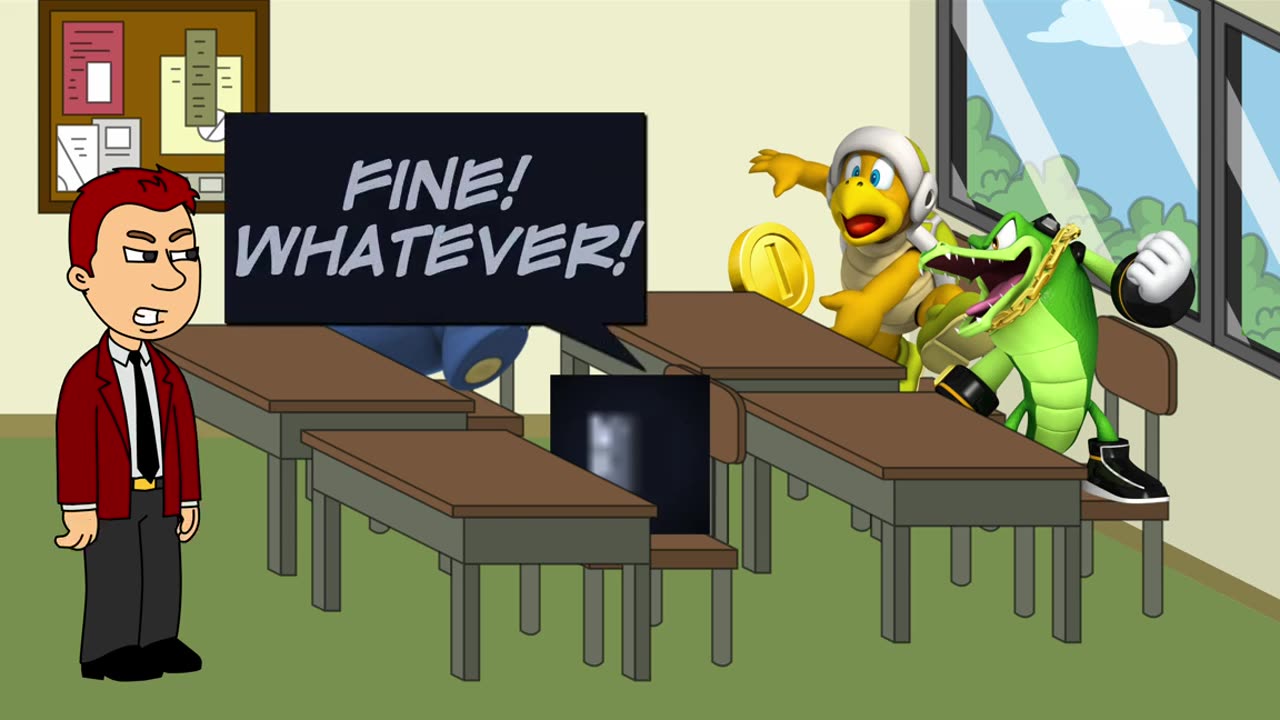 Waxing Half Refuses to do His Essay/Grounded