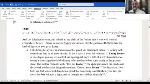 5786 Taam Dagan: Food in the Parsha - Lech Lecha