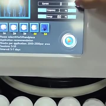 Electromagnetic Shockwave Therapy Device Radial Type with 7 Different Heads