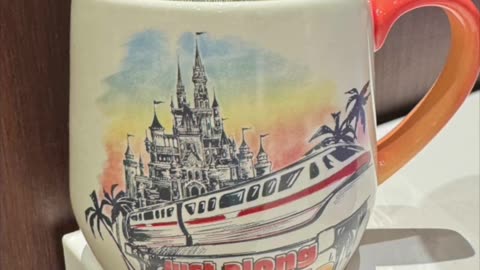 Disney Parks Just Along for the Ride Monorail Ceramic Mug #shorts