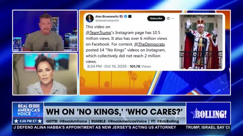 "President Trump is not a king. He’s just an incredible president." Kari Talks "No Kings" Protests