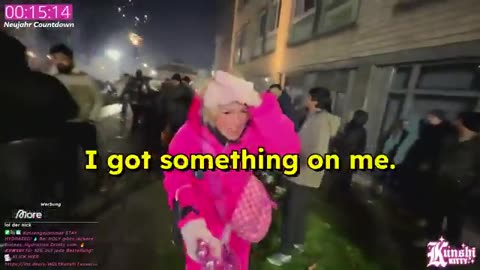 Dumb ass streamer in Germany was trying to prove its safe for white women...