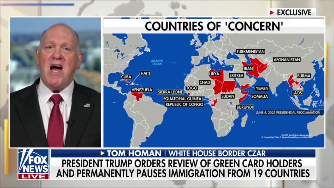 Tom Homan Predicts Deportation Of Most Third World Migrants Over Risks From Screening Docs