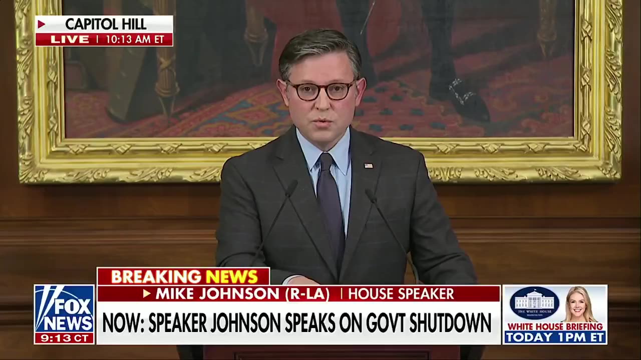 Johnson just obliterated Schumer and the radical left Democrats