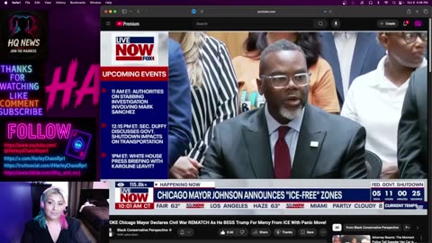 Chicago Mayor Panics Over ICE | Harley Chaos Report