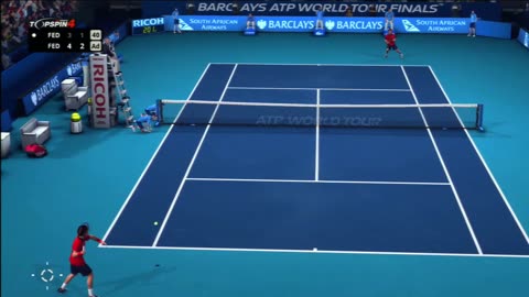 Top Spin 2K25 Federer Smooth Rally Online