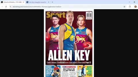 West Australian back cover and former NZ PM's daughter's doco are keys to The Matrix