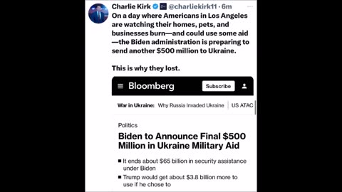 $500 million more to Ukraine