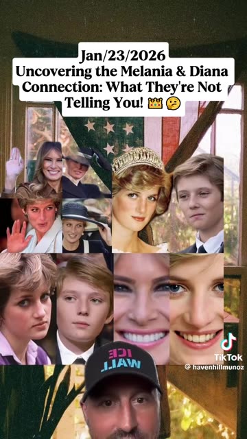 Uncovering the Melania & Diana Connection: What They're Not Telling You!!!