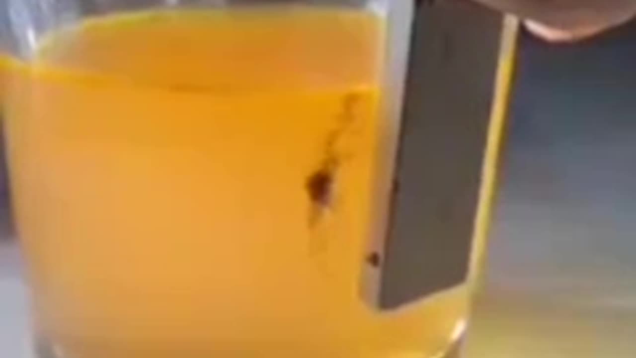 Vitamin tablet found to be magnetic