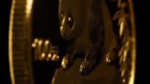 1999 CHINA 1 OZ GOLD PANDA LARGE DATE BU