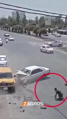 No seatbelt - ejected through windsheil