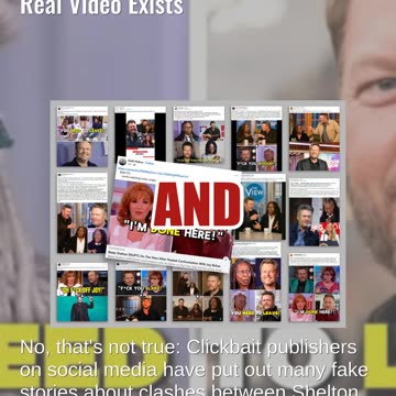 Fact Check: Blake Shelton Has NEVER Been On "The View" -- No Real Video Exists