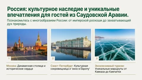 Российско Саудовский безвизовый режим и туризм. СРОЧНО. УЖЕ НАЧАЛОСЬ!