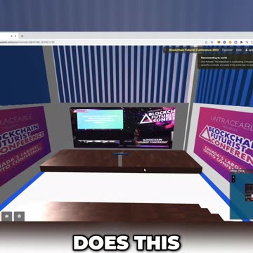 Crypto - #Gemach DAO #Shorts - Vitalik Buterin in Gemach DAO Metaverse at Futurist 2022 in Toronto