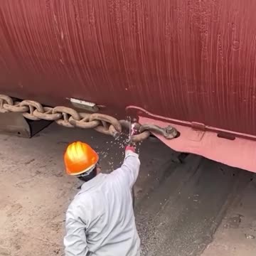 The impressive process of launching a ship! #fblifestyle