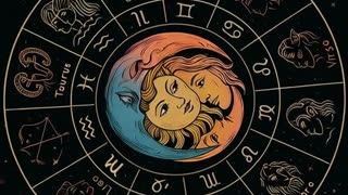 🪶 Zodiac Wheel -— Astrology Wheel - Art 🖼️