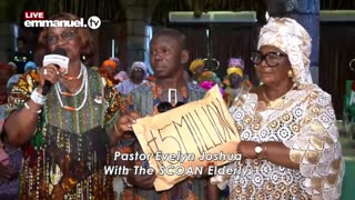 Pastor Evelyn Joshua With SCOAN Elderly