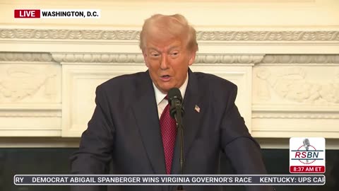 WATCH: President Trump Delivers Remarks at a Breakfast With Republican Senators - 11/5/25