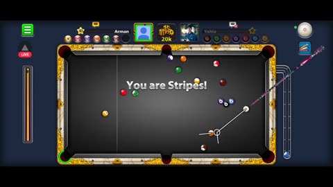 come playing 8 Ball Pool LIVE 🛑