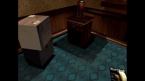 Pandora Directive, ep. 2, into the apartment.