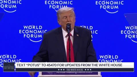 President Trump Delivers a Special Address to the World Economic Forum