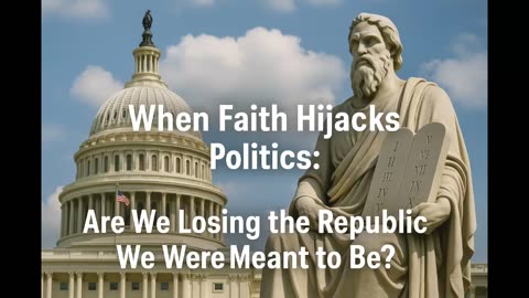 When Faith Hijacks Politics: Are We Losing the Republic We Were Meant to Be?