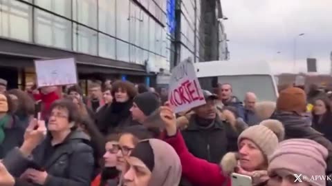 The French are Protesting Against Pfizer