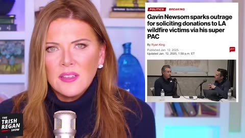 NEWSOM CAUGHT STEALING VICTIM DONATIONS !