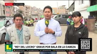 Comerciante termina grave tras bala perdida entre delincuentes y policías: "No quisieron atenderlo"