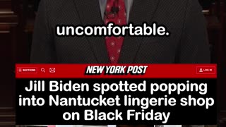 Jill Biden Spotted in Nantucket Lingerie Shop on Black Friday