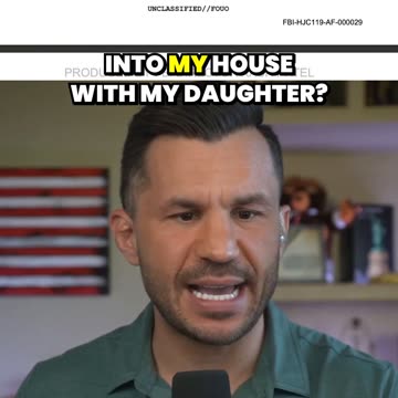 FBI Agents CORNER Harrison Floyd at Home