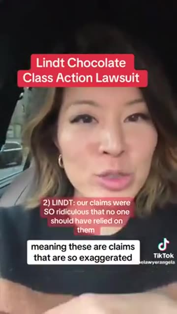 The LINDT CHOCOLATE Class Action Law Suit For Having Lead & Cadmium In It