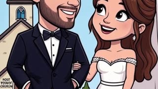 Newlywed’s First Words 😂 #MarriageHumor #DadJokes