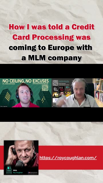How I was told a Credit Card Processing was coming to Europe with a MLM company